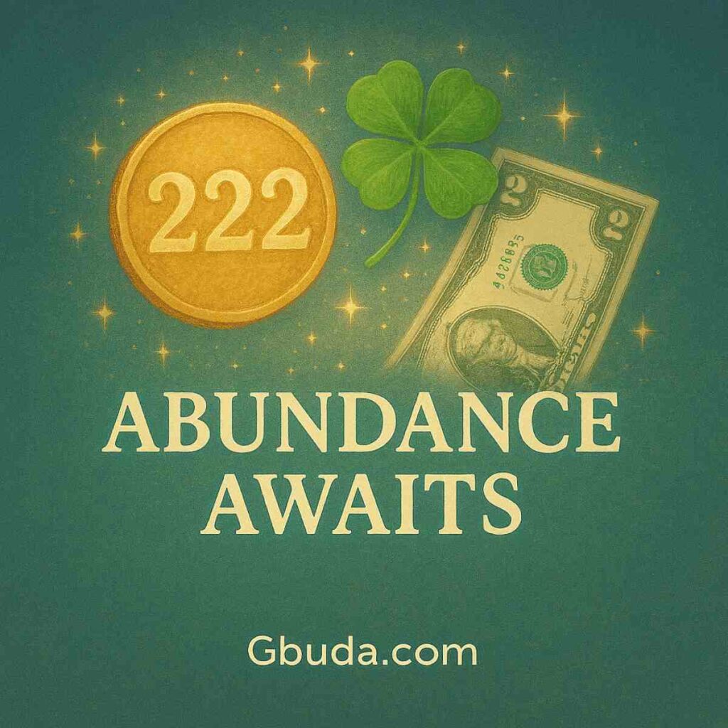 222 angel number meaning – money, financial abundance, luck, and manifestation