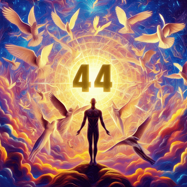 44 angel number meaning twin flame