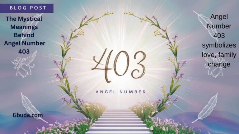 Angel Number 403 Meaning