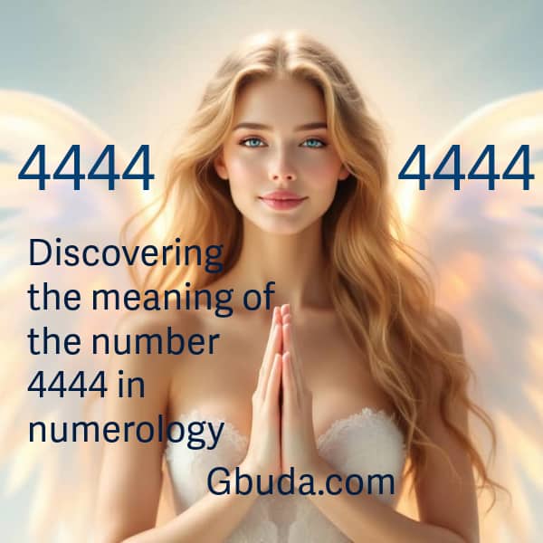 Number 4444 Numerology Meaning