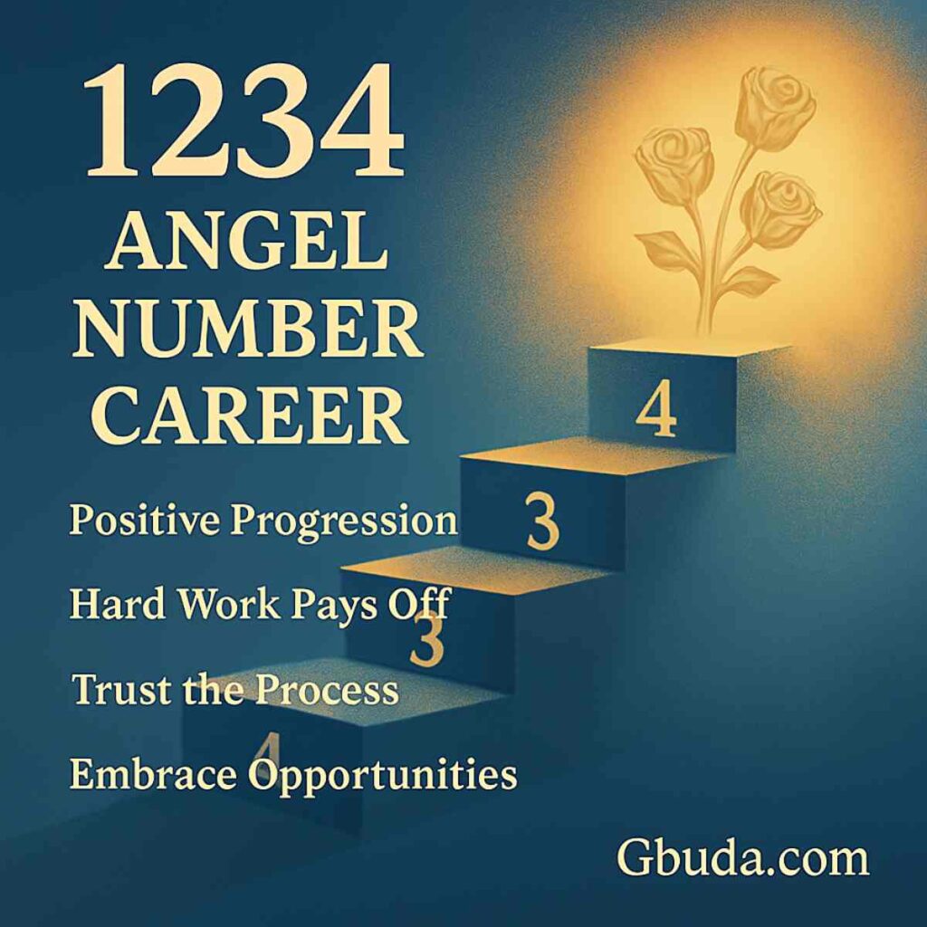 1234 angel number meaning for career – progress, alignment with purpose, and step-by-step success