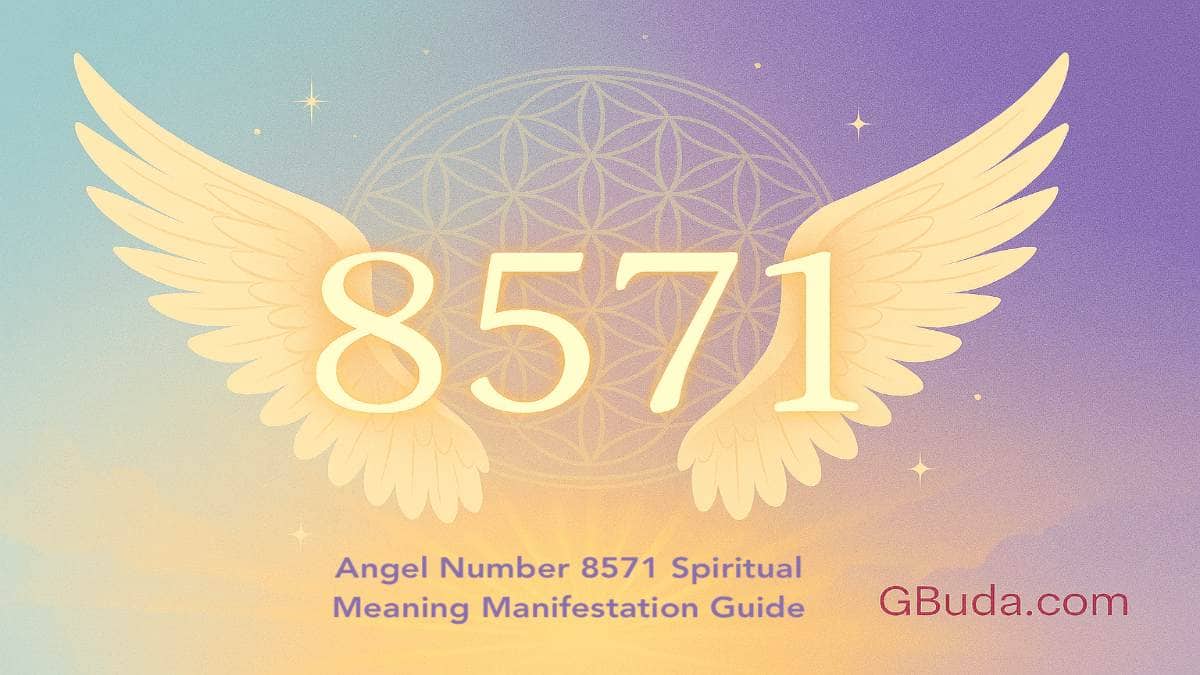 Angel number 8571 spiritual meaning manifestation guide sunrise divine guidance numerology