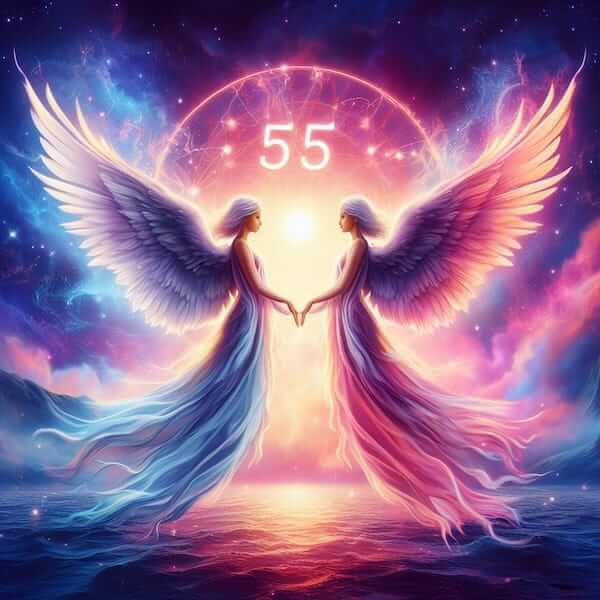 Angel Number 55 Meaning: Twin flame Money Manifestation