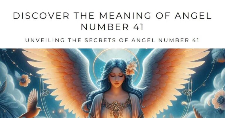 Angel Number 41 Meaning